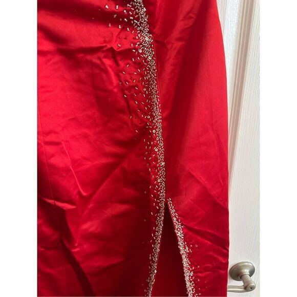 NWT Precious Formals Beaded Sequined Evening Prom Gown Dress Ball Gown Sz 10 - Picture 6 of 14